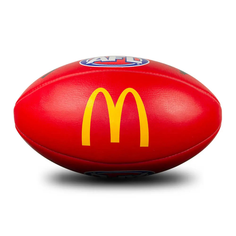 Red for sale online Sherrin Replica Size 5 Game Ball 