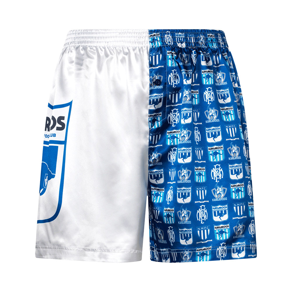 North Melbourne Kangaroos AFL Mens Retro Boxer Shorts Socks Gift Set