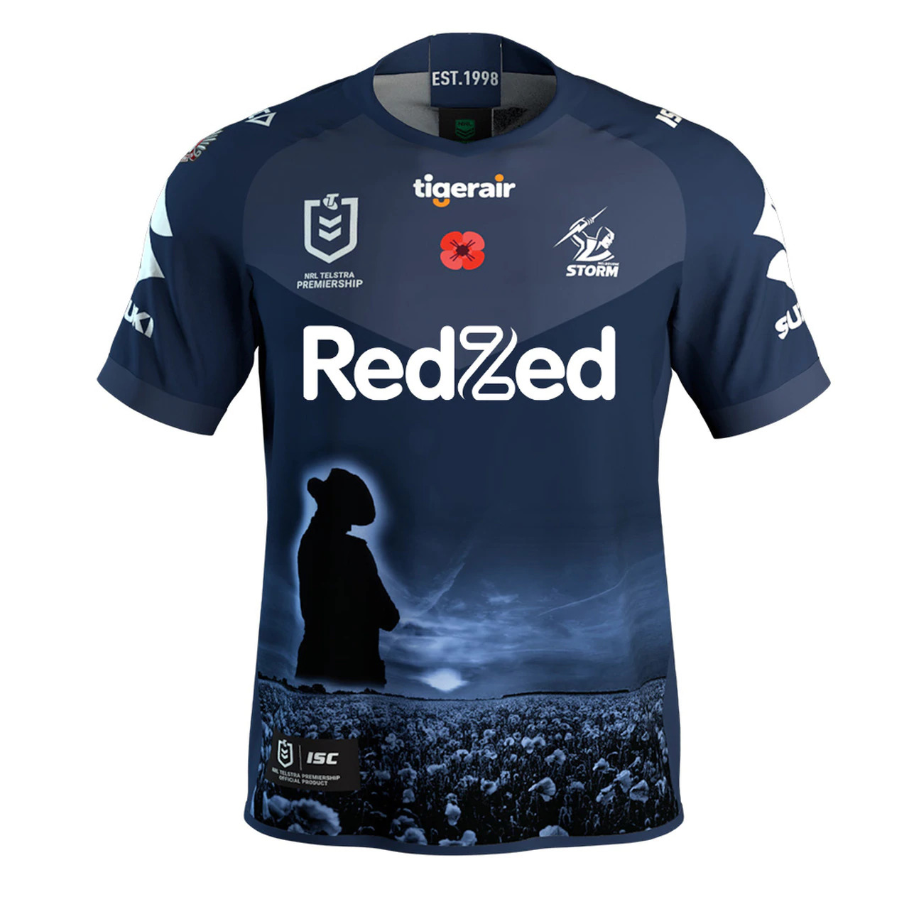 Melbourne Storm NRL ISC Mens Anzac Jersey