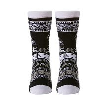 AFL Mens Ugly Xmas Socks Collingwood Magpies