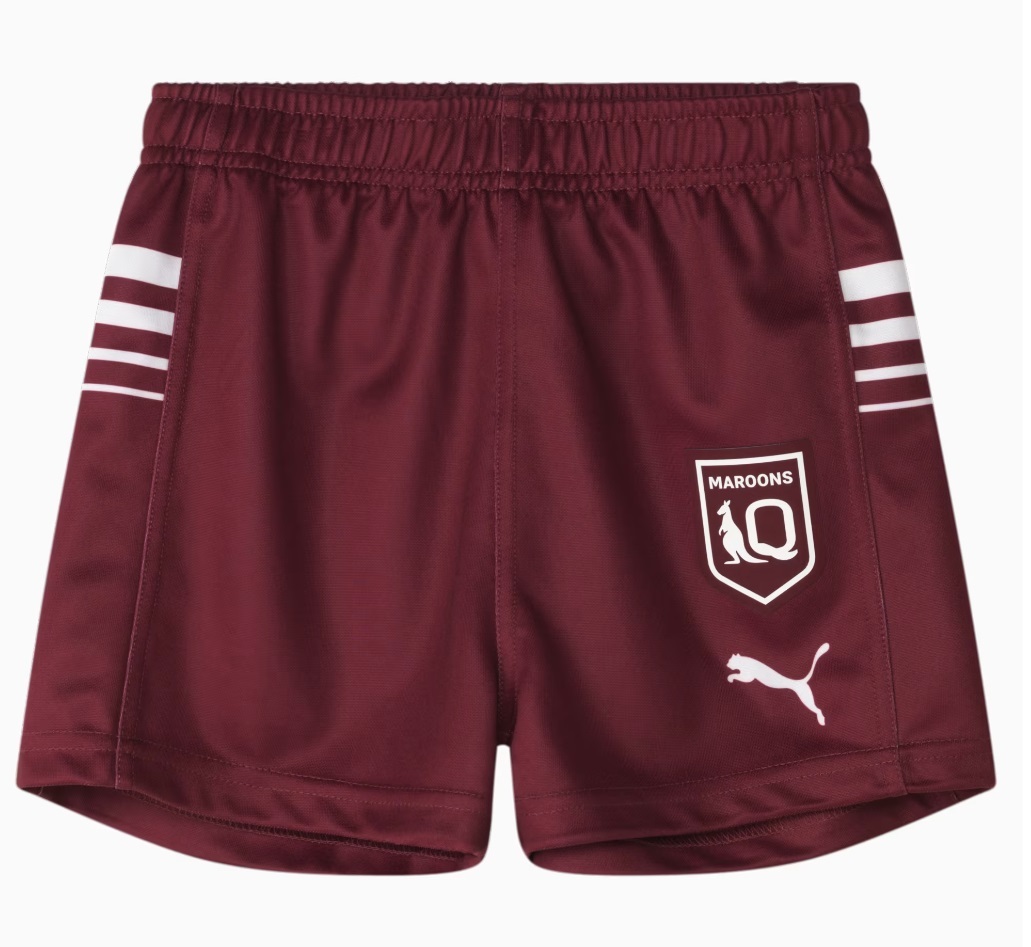 QLD Maroons SOO Puma 2024 Youth Short