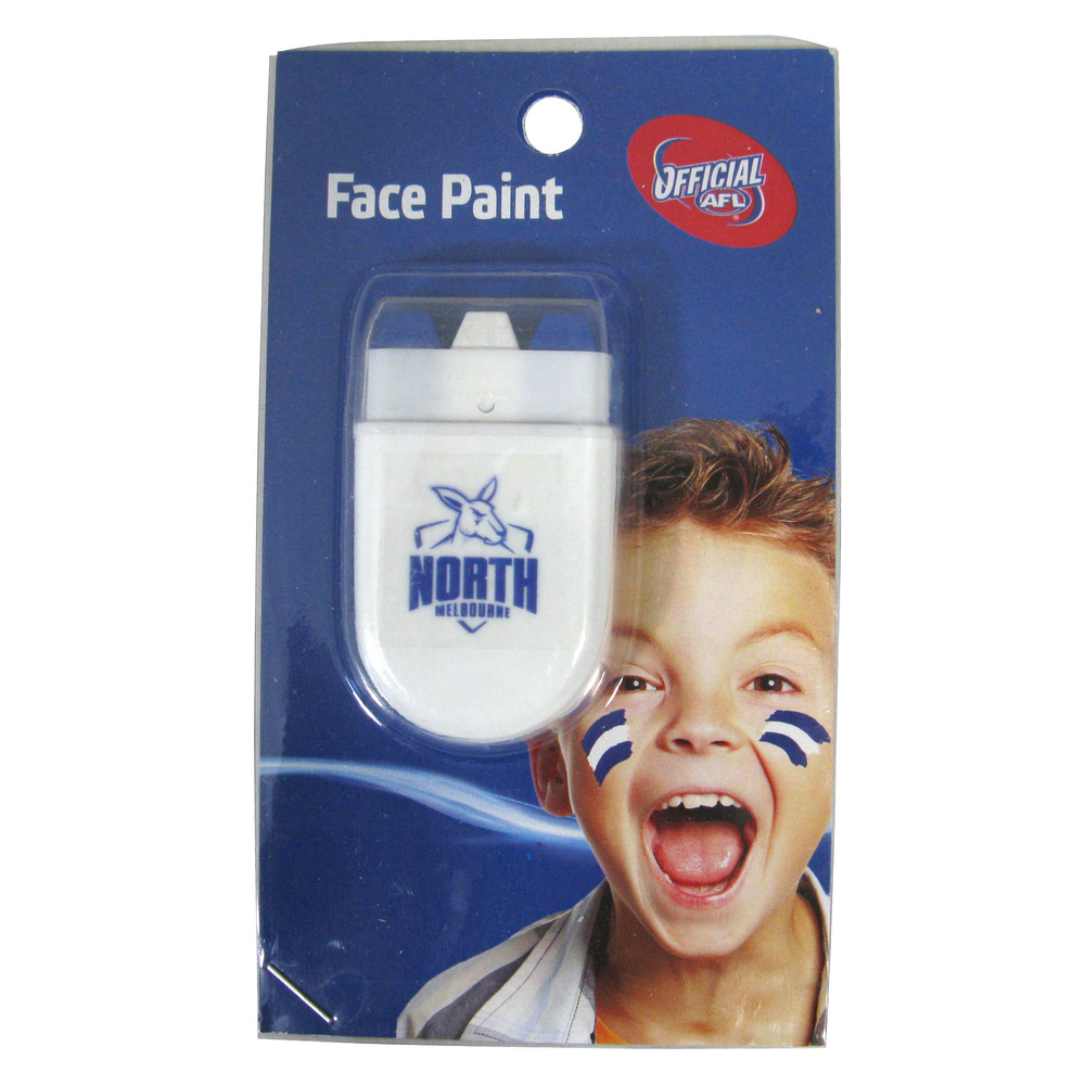 Face Paint Stick North Melbourne Kangaroos