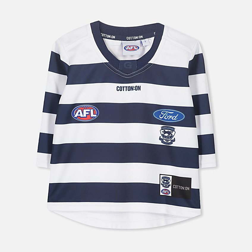 Geelong Cats AFL Cotton ON Toddler Home Guernsey
