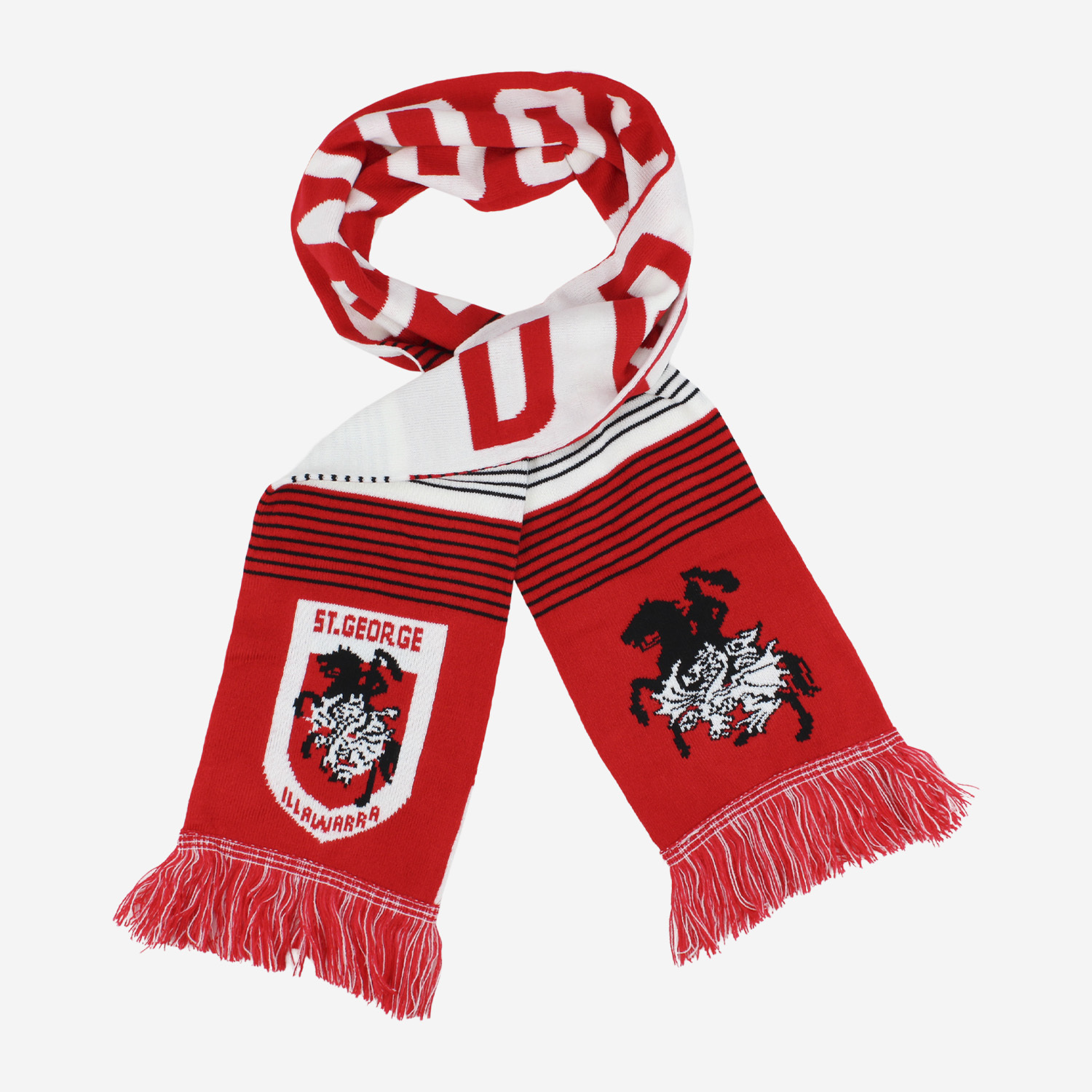 ST GEORGE ILLAWARRA DRAGONS NRL LINEBREAK SCARF - Sekem