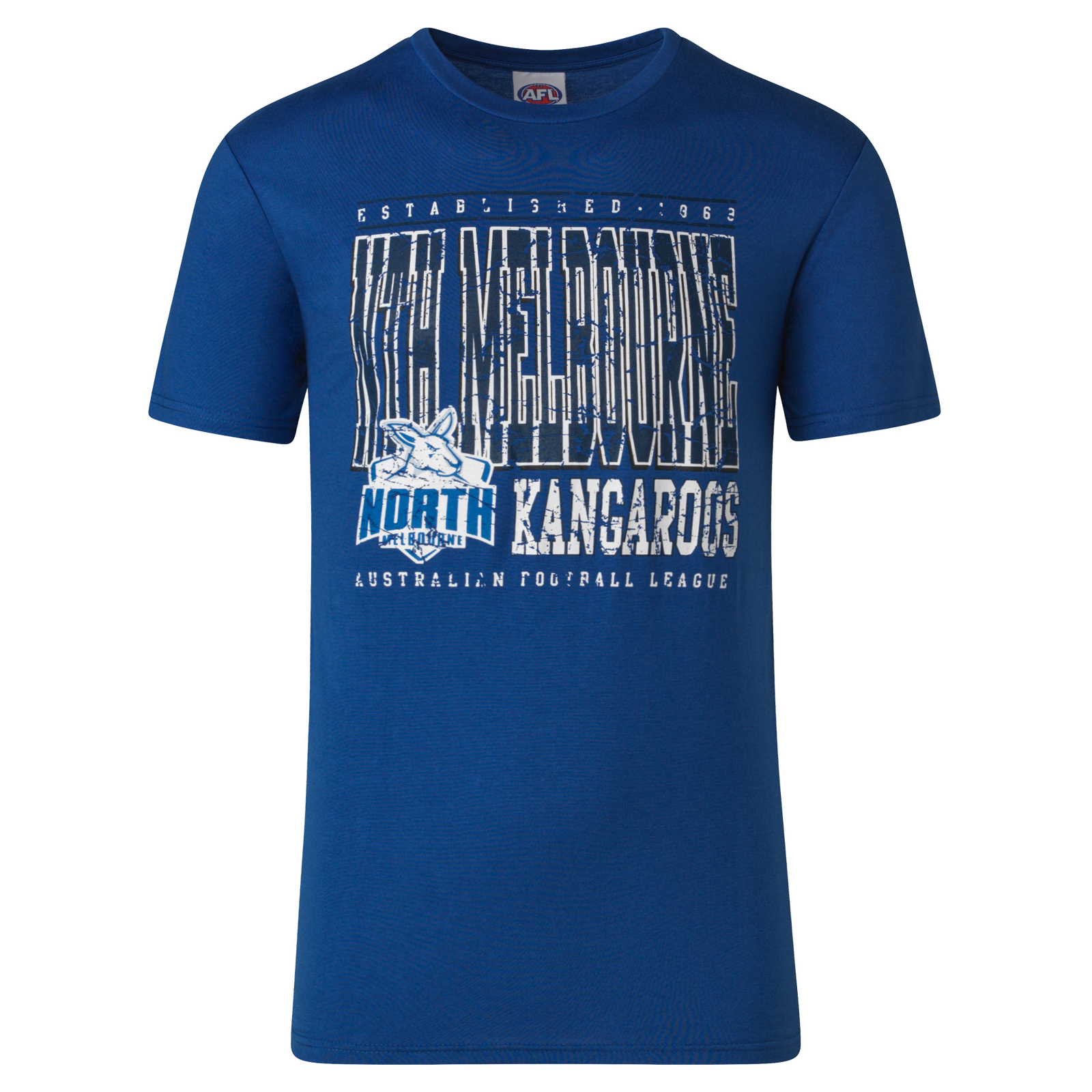 North Melbourne Kangaroos AFL Mens 2 Tees Pack