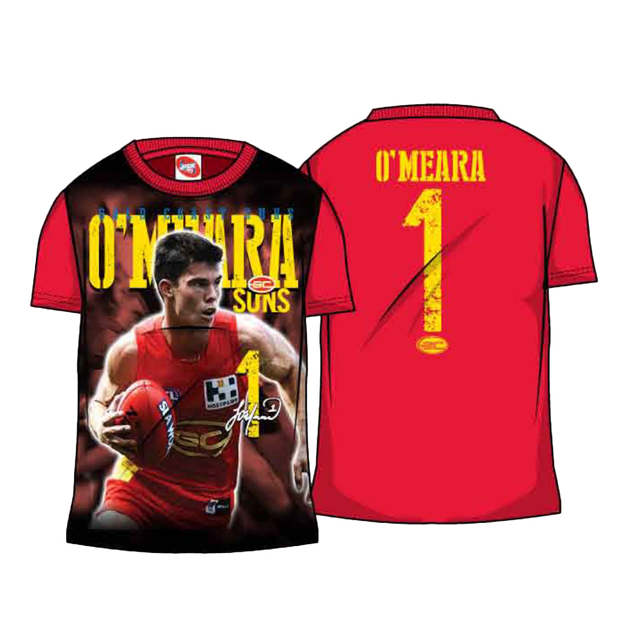 Gold Coast Suns Youth Player Tee Shirt