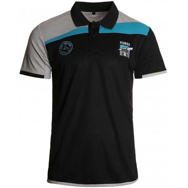 Port Adelaide Power AFL Mens Premium Polo