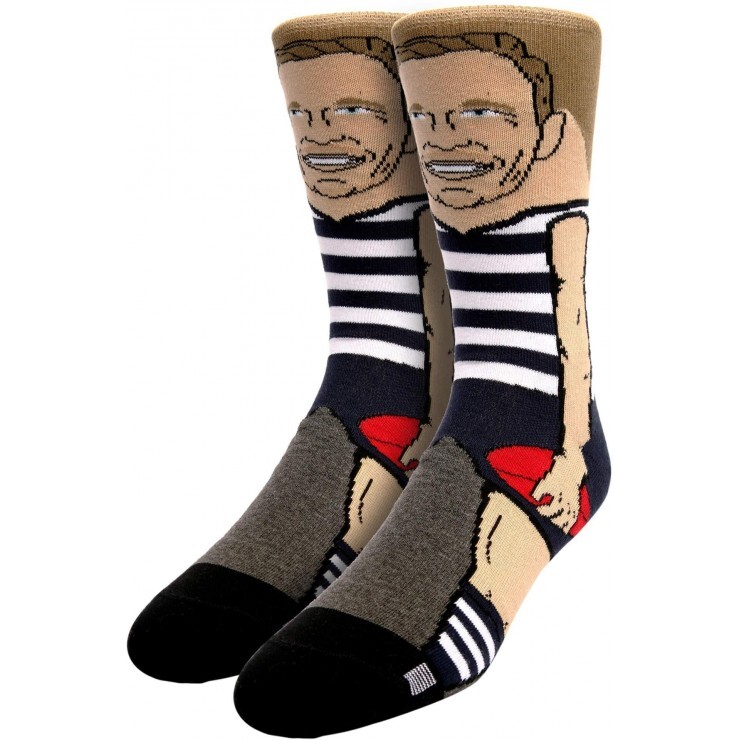 Geelong Cats Nerd Player Socks Joel Selwood