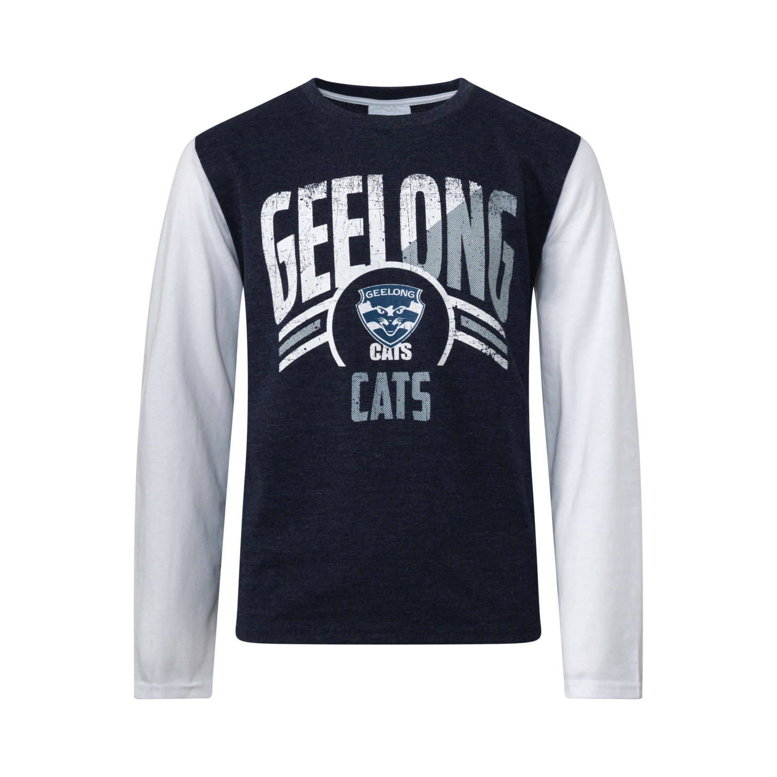 Youth Supporter Long Sleeve Tee Geelong Cats