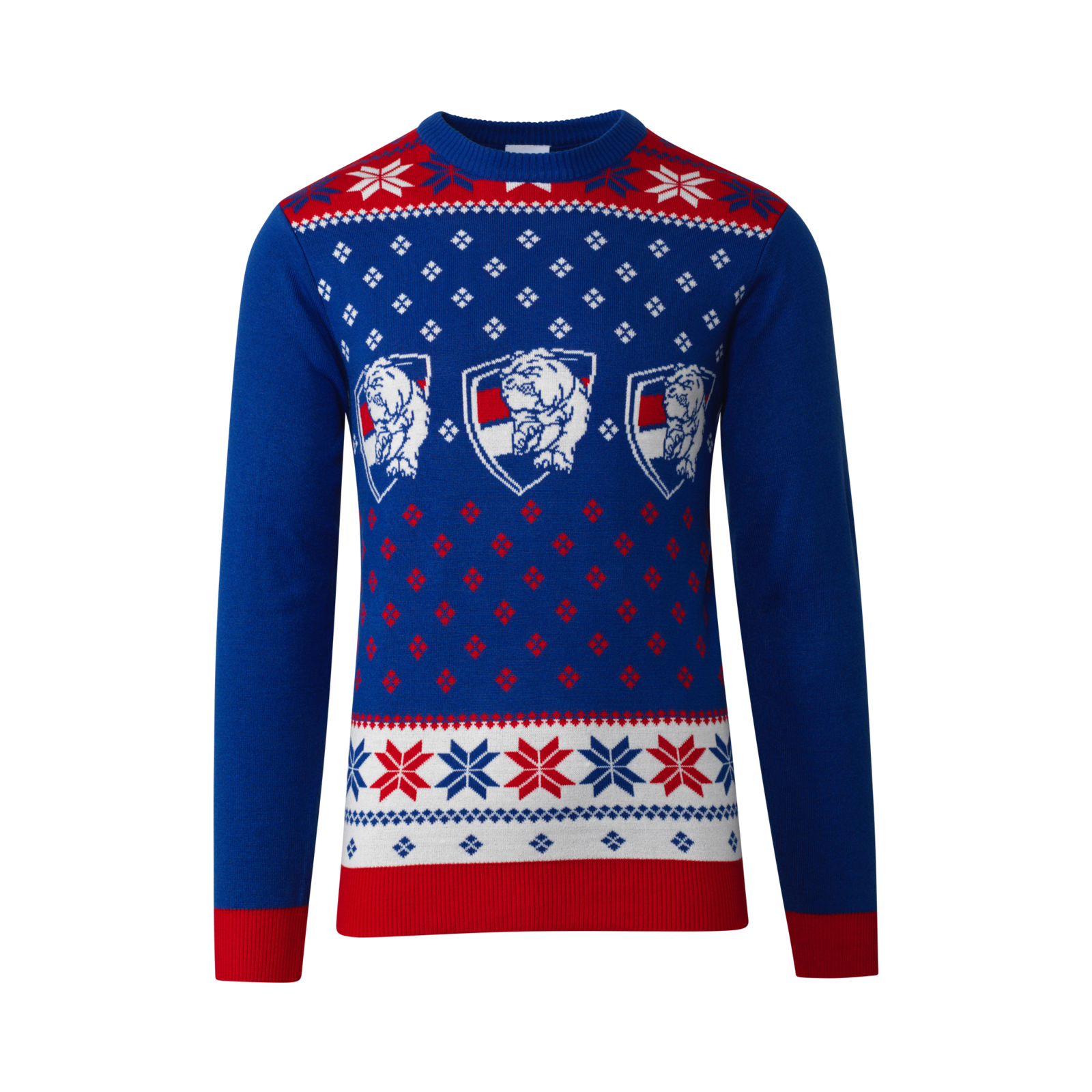 Western Bulldogs Mens Ugly Sweater Afl