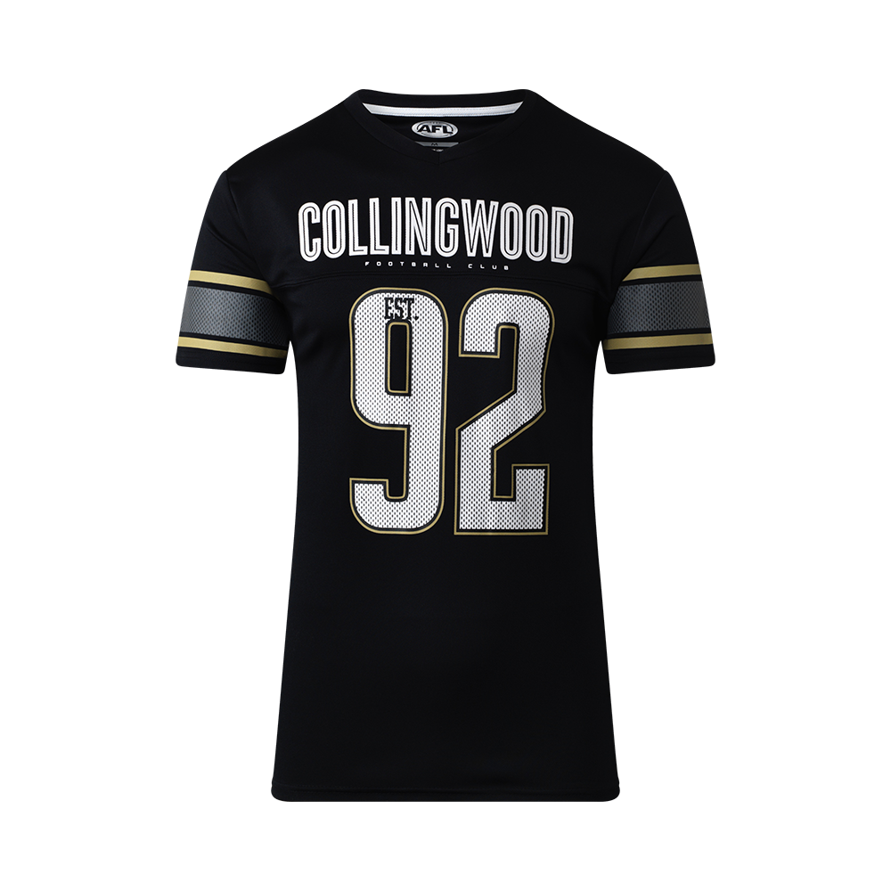 Collingwood Magpies Summer AFL Mens Football Jersey