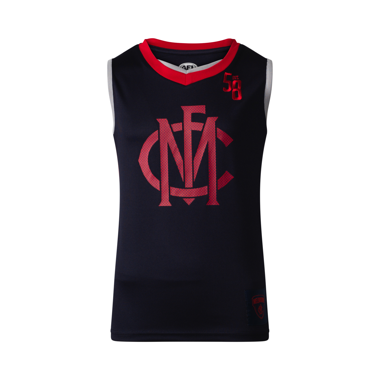 Melbourne Demons Summer Youth Basketball Singlet