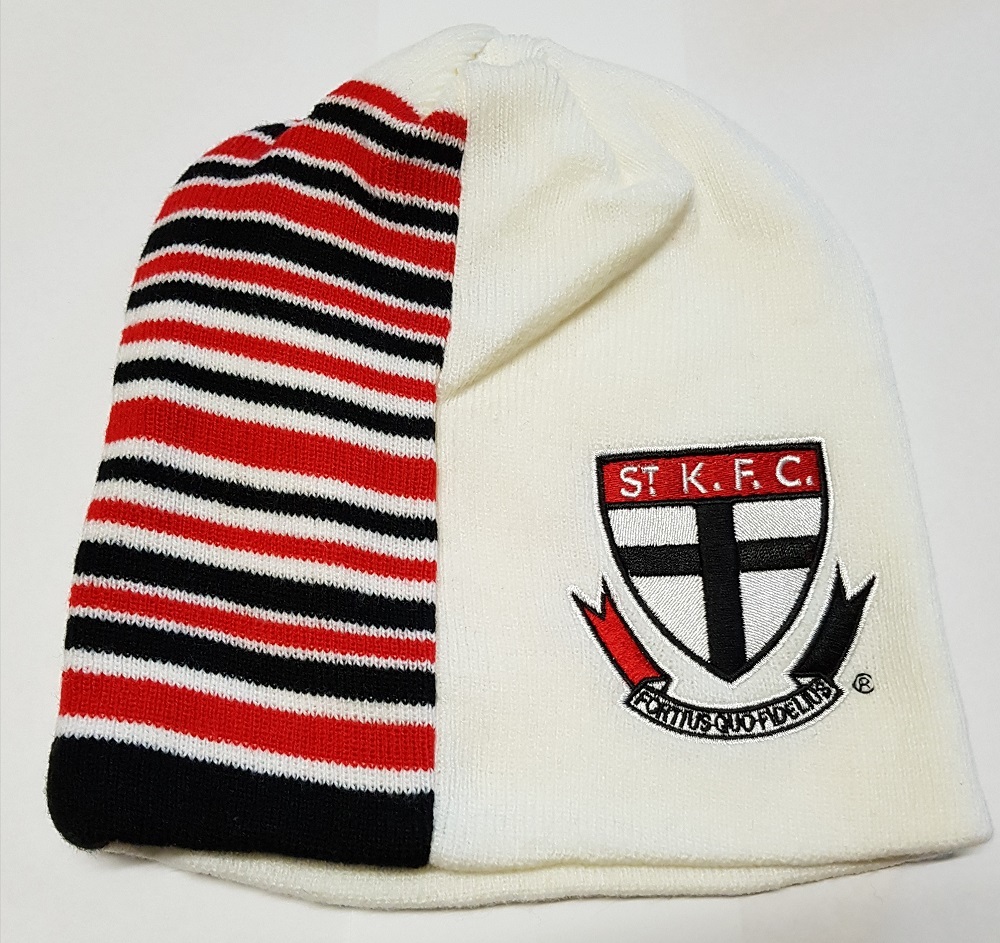 Saint Kilda Saints 1/4 Stripe Beanie