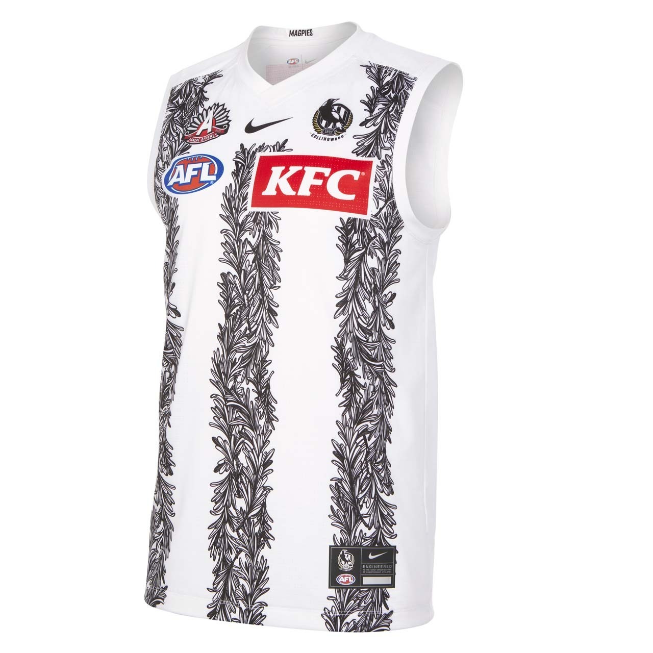 Collingwood Magpies NIKE Mens Anzac Guernsey