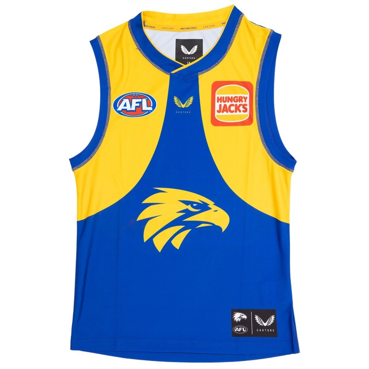 Womens & Kids Sizes AFL ISC 19 West Coast Eagles Home Guernsey Mens Small 4XL
