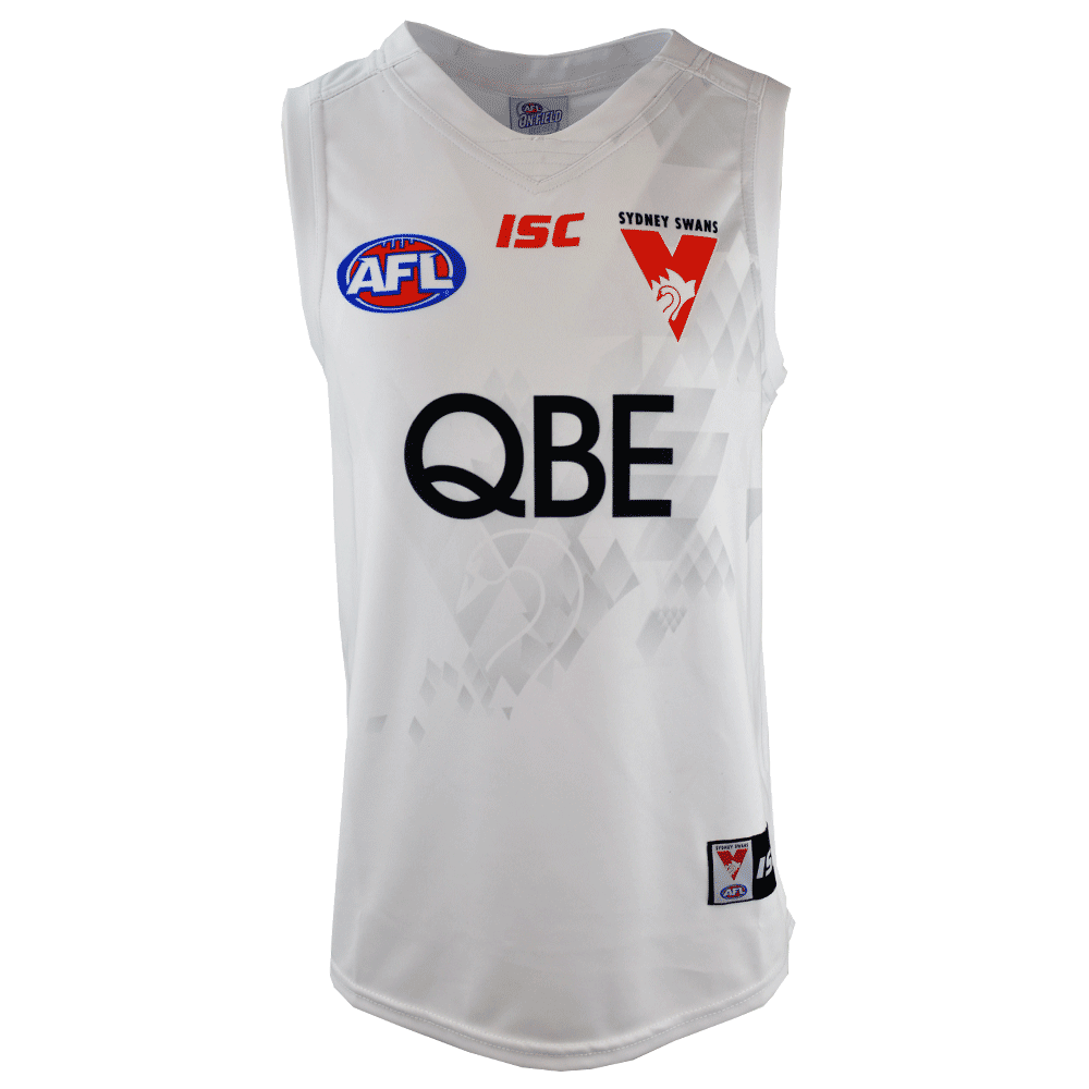 NEW Official Sydney Swans Mens Training Guernsey