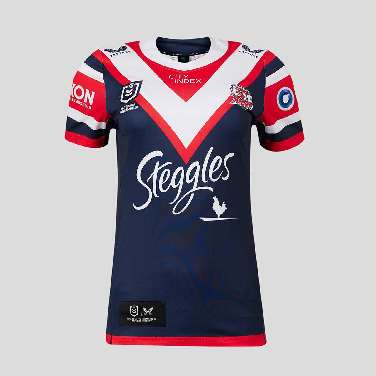 Sydney Roosters 2024 NRL CASTORE Mens Home Replica Jersey Navy