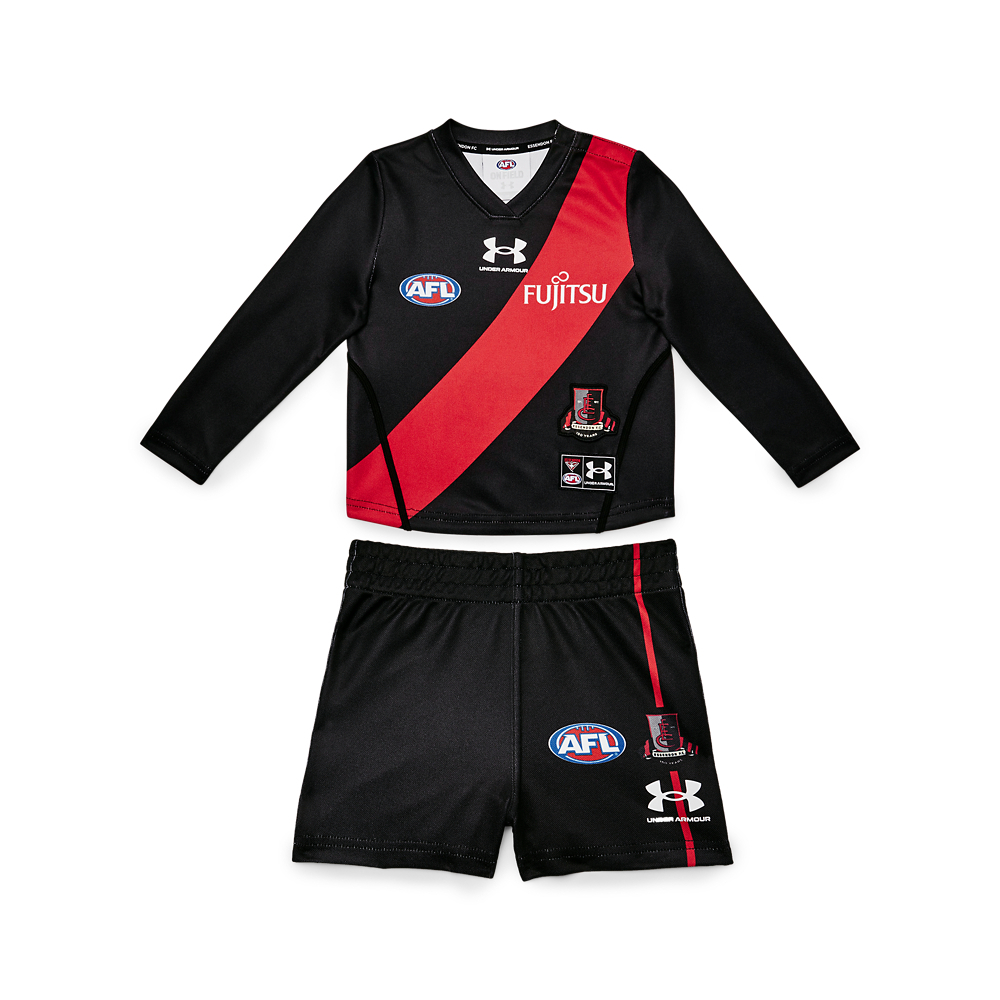 Essendon Bombers Under Armour Toddlers Home Guernsey Set