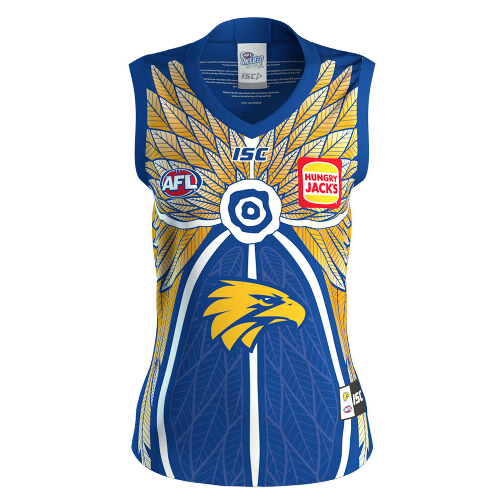 West Coast Eagles 2020 ISC Kids Indigenous Guernsey