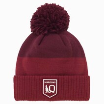 Queensland Maroons 2025 SOO PUMA Adults Beanie | Burgundy