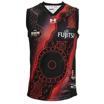 Essendon Bombers AFL UNDER ARMOUR Kids Dreamtime Guernsey | Black