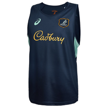 Wallabies ASICS Mens Training Singlet