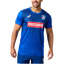 2025 Western Bulldogs ASICS Mens Training Tee SS