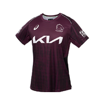 Brisbane Broncos 2025 NRL ASICS Mens Training Tee 