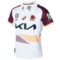 Brisbane Broncos 2025 NRL ASICS Mens Away Jersey 