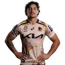 Brisbane Broncos 2025 ASICS NRL Mens Indigenous Jersey