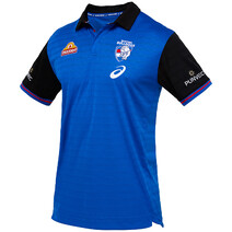 Western Bulldogs AFL ASICS Womens Media Polo