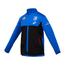 Western Bulldogs AFL ASICS Mens Travel Jacket | Blue