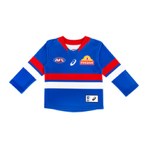Western Bulldogs ASICS AFL Toddler L/S Guernsey | Royal Blue