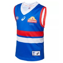 Western Bulldogs Asics Youth Home Guernsey