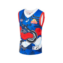 Western Bulldogs AFL ASICS Youth Dreamtime Guernsey