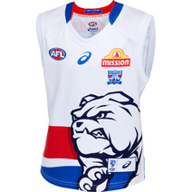 Western Bulldogs AFL 2025  Youth Replica Clash Guernsey