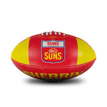 Gold Coast Suns Sherrin All Surface Ball 1st 18 | Size 3