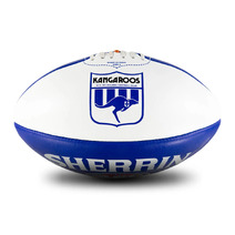 North Melbourne Kangaroos  AFL SHERRIN Club Leather | Size 5
