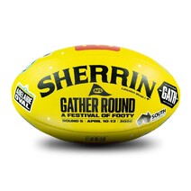 2025 AFL Gather Round Replica Game Ball - Yellow