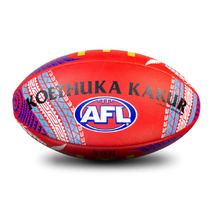 Sir Doug Nicholls Round - Replica Game Ball - Red