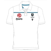 Port Adelaide Power AFL Macron Mens Travel Polo