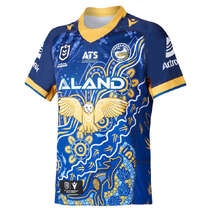 Paramatta Eels MACRON NRL Mens Indigenous Guernsey