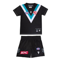 Port Adelaide Power MACRON AFL Toddler Home Guernsey Top + Short Set