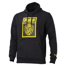 Richmond Tigers PUMA Mens Shoe Tag Hoody | Black