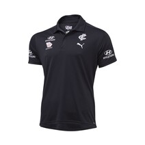Carlton Blues 2020 Puma Mens Media Polo