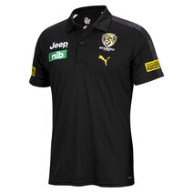 Richmond Tigers Puma AFL Mens Team Polo