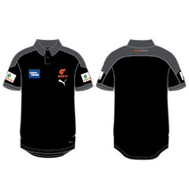 GWS Giants AFL Puma Mens Media Polo | Grey