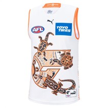 GWS Giants PUMA Mens Indigenous Dreamtime Guernsey