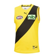 Richmond Tigers PUMA Youth Replica Clash Guernsey | Black/ Yellow
