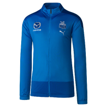 North Melbourne Kangaroos Puma Mens Training FZ Jacket | Blue
